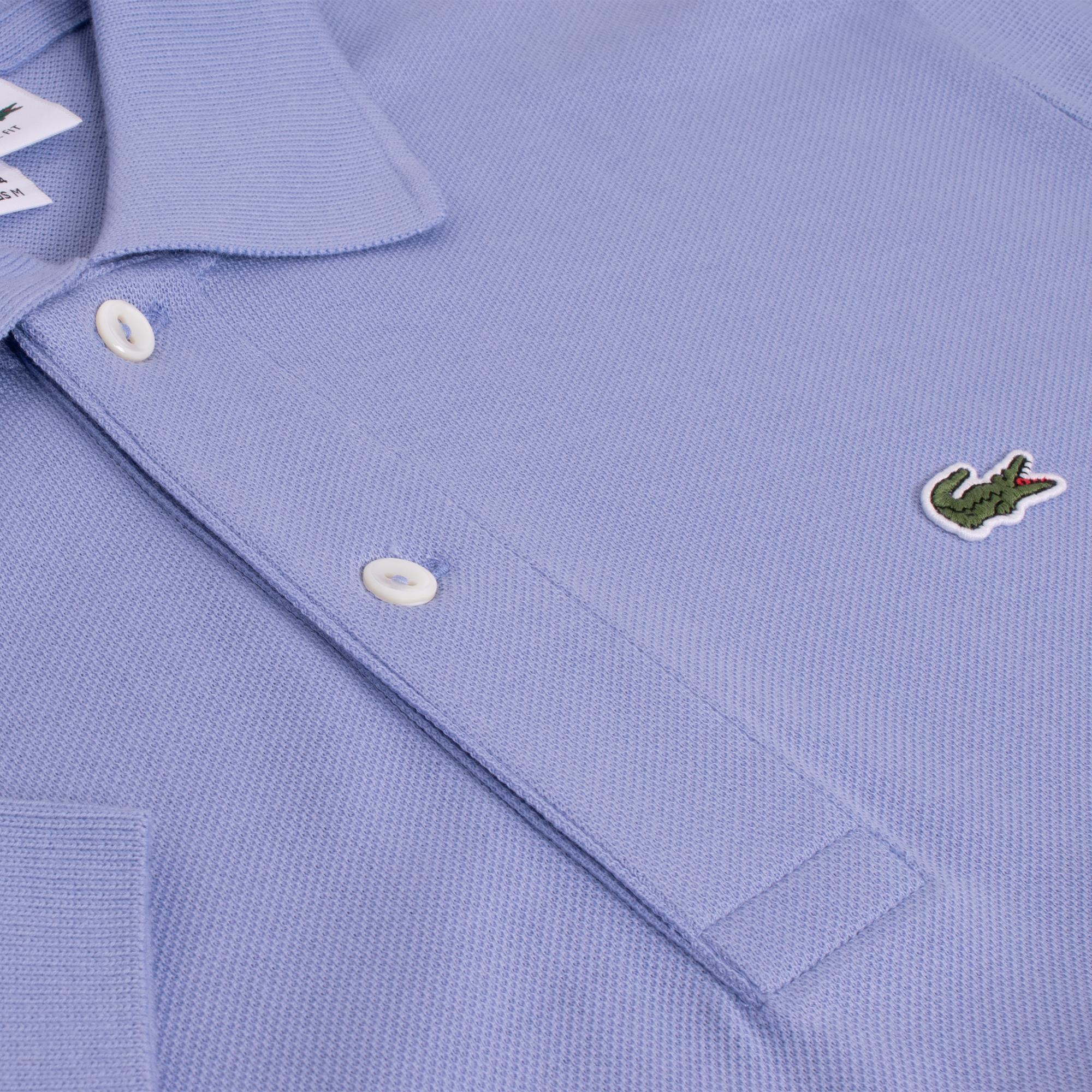 Mens Lacoste L1212 Classic Fit Polo Shirt Delphinium